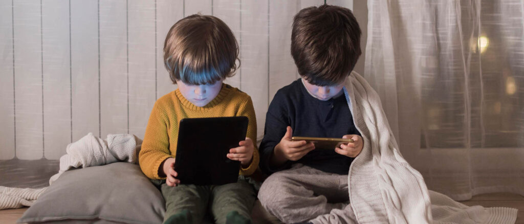 Screen time in children