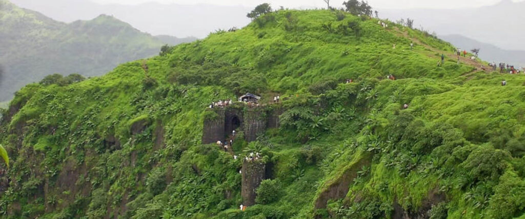 Sinhagad Fort trek in rainy season – popular place to visit near Pune in monsoon