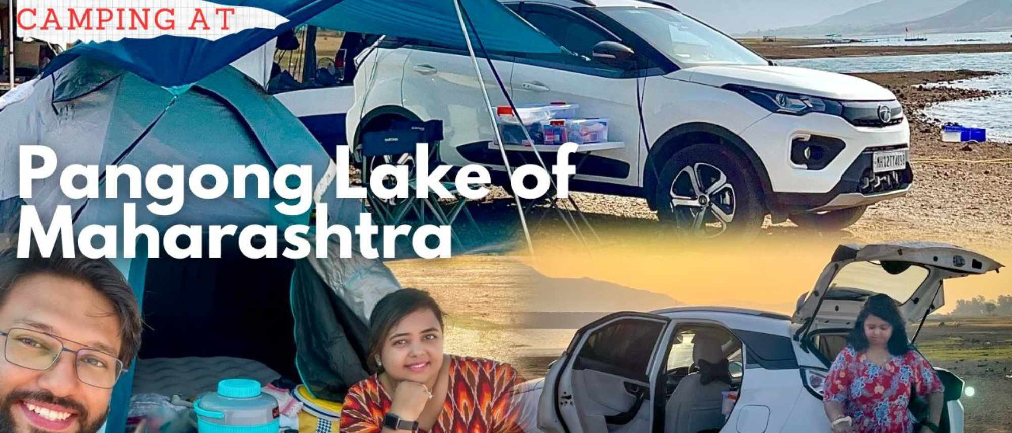 Camping Near Pune Wai – The Pangong Lake of Maharashtra Overlanding Adventure with Tata Nexon