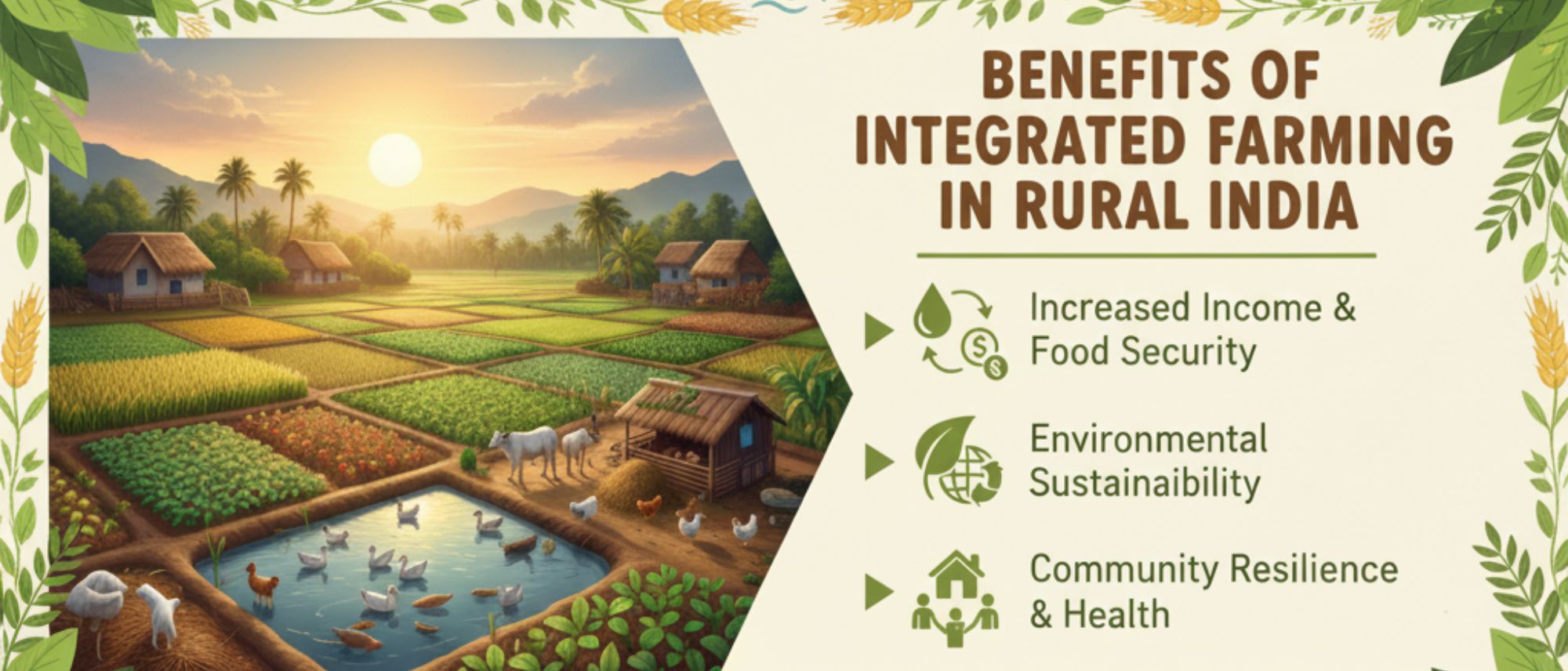 Benefits of Integrated Farming in Rural India