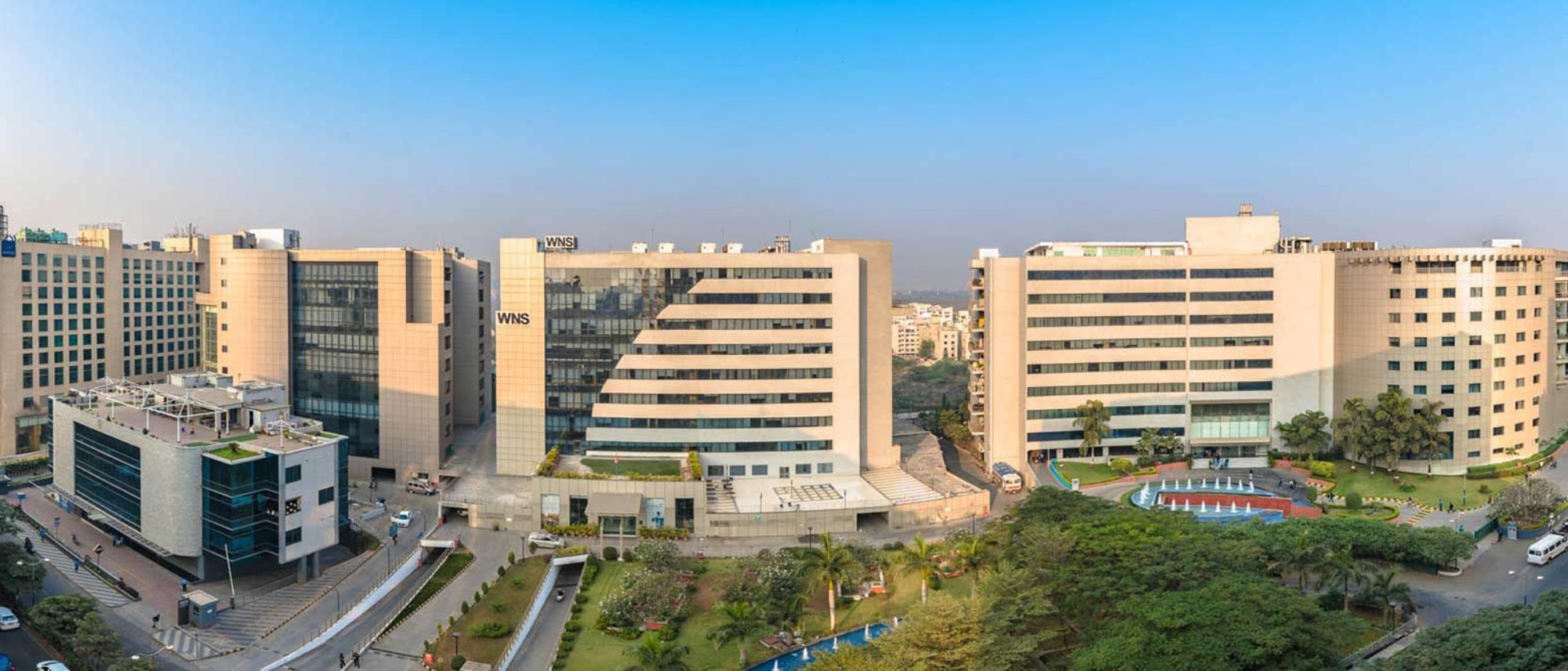 Weikfield IT Citi Info Park office buildings in Viman Nagar Pune